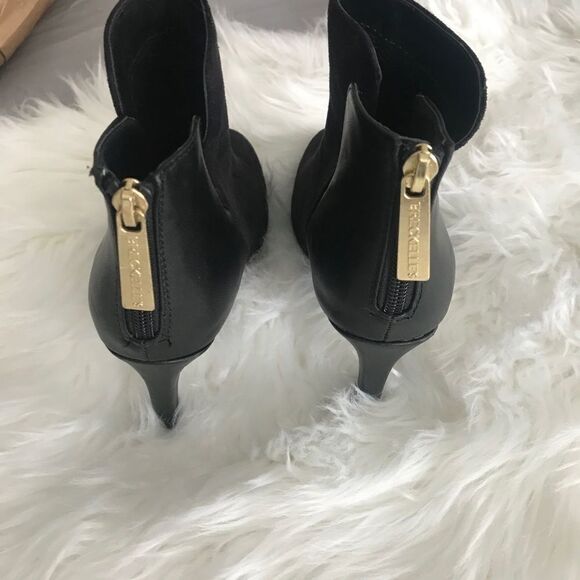 NWOT Breckelles faux suede leather zipback booties - Picture 5 of 7